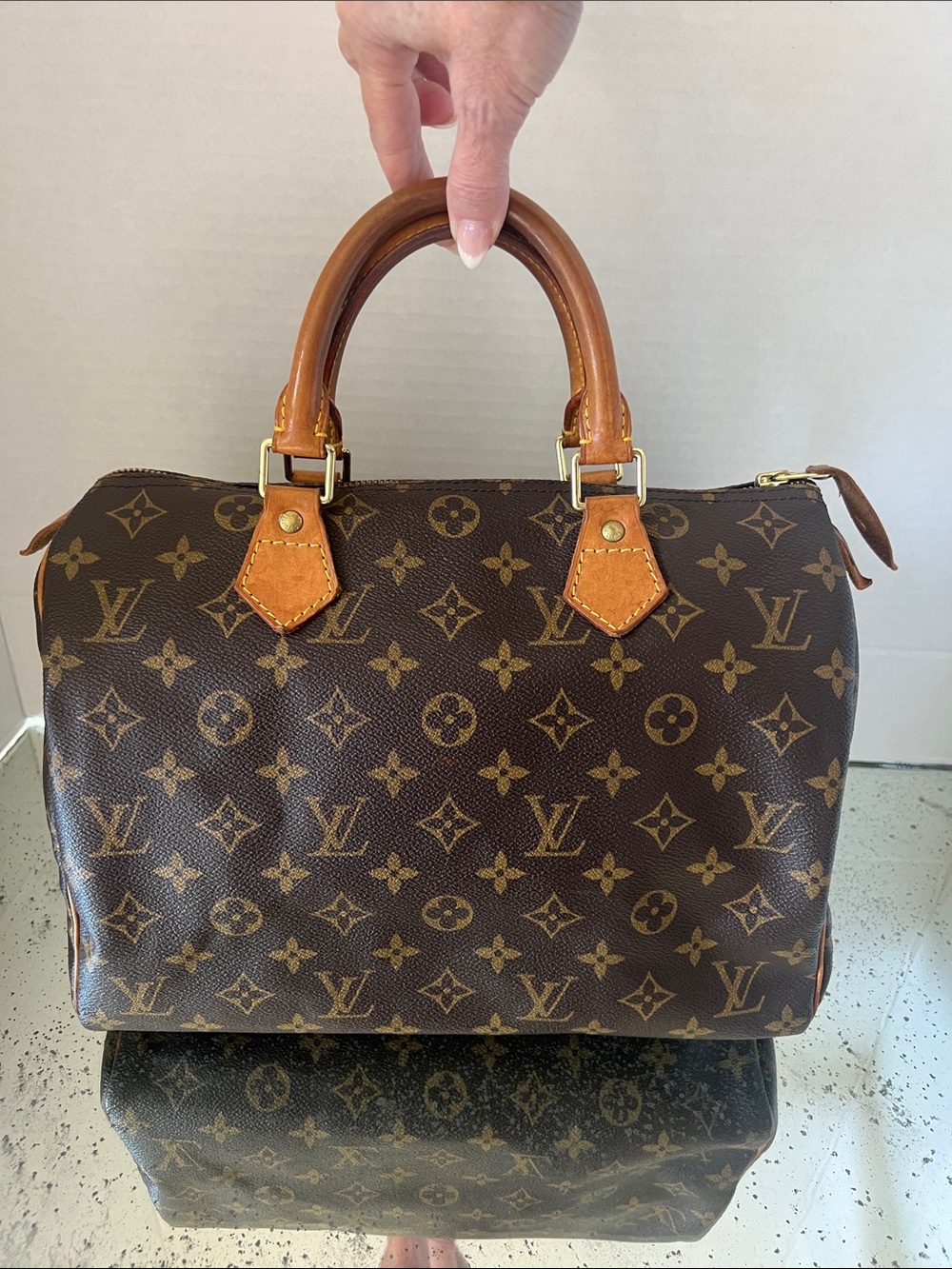 🔥 AUTHENTIC VINTAGE LOUIS VUITTON SPEEDY 30 MONOGRAM HANDBAG🔥
